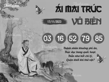 ÁI MAI TRÚC VÔ BIÊN 17/11/2023