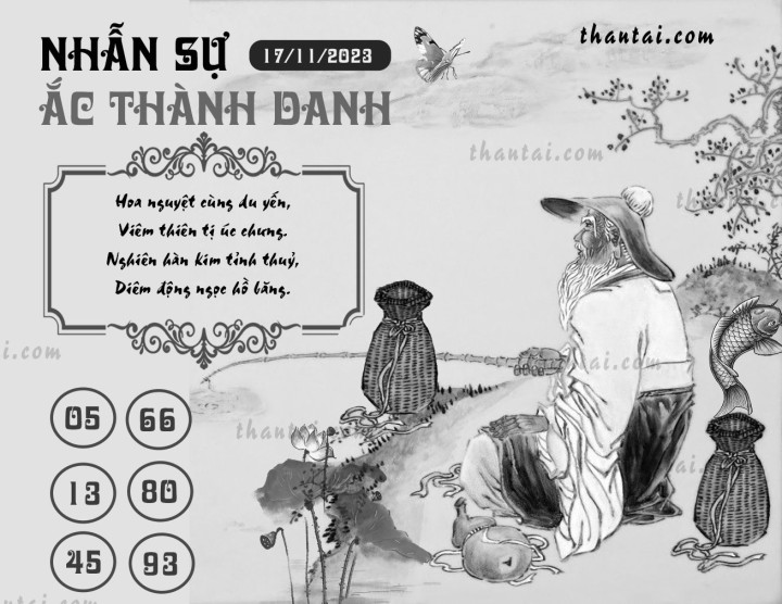 NHẪN SỰ ẮC THÀNH DANH 02/11/2023