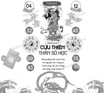 CỬU THIÊN THẦN SỐ HỌC 17/11/2023