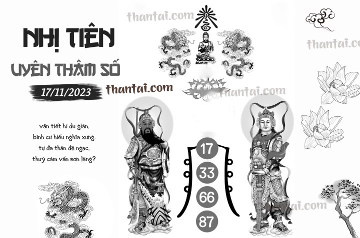 NHỊ TIÊN UYÊN THÂM SỐ 02/11/2023