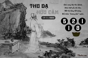 THU DẠ HỮU CẢM 17/11/2023