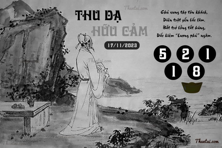 THU DẠ HỮU CẢM 02/11/2023