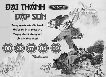 ĐẠI THÁNH ĐẠP SƠN 17/11/2023