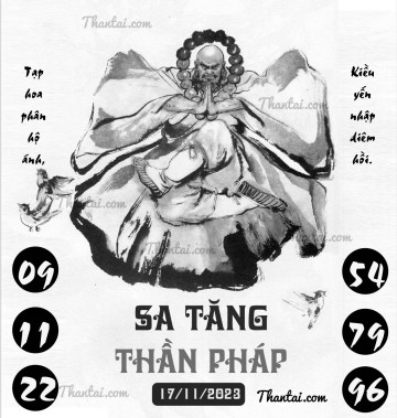 SA TĂNG THẦN PHÁP 17/11/2023