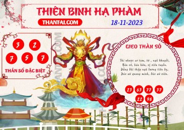 Thiên Binh Hạ Phàm 18/11/2023