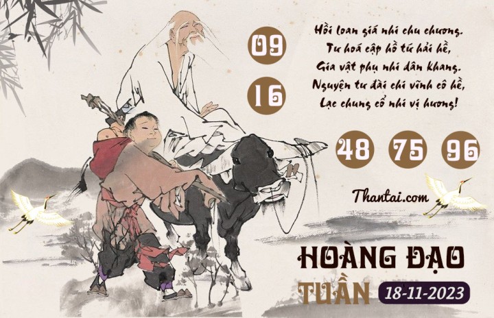 HOÀNG ĐẠO TUẦN 03/11/2023
