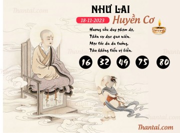 NHƯ LAI HUYỀN CƠ 18/11/2023