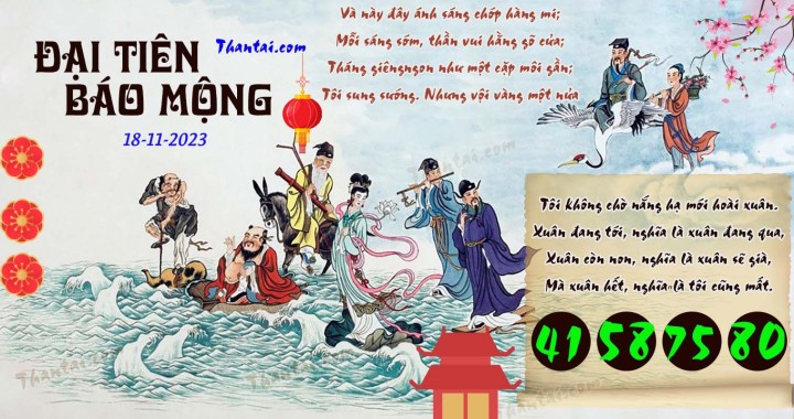 Đại Tiên Báo Mộng 03/11/2023