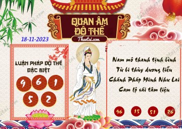 Quan Âm Độ Thế 18/11/2023