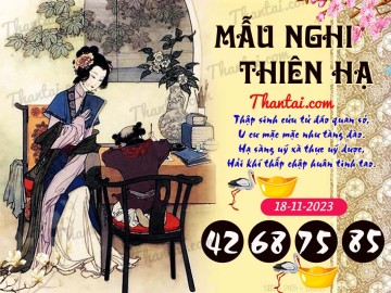 Mẫu Nghi Thiên Hạ 18/11/2023