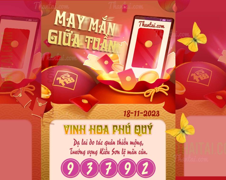 May Mắn Giữa Tuần 03/11/2023