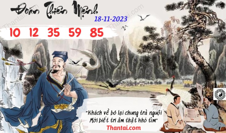 Đoán Thiên Mệnh 03/11/2023
