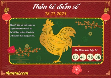 Thần Kê Điểm Số 18/11/2023