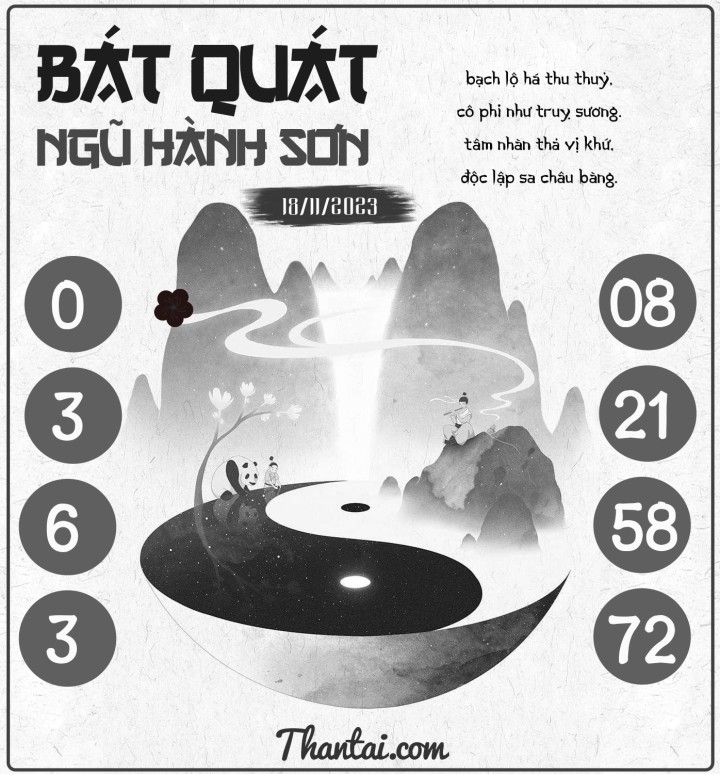 BÁT QUÁI NGŨ HÀNH SƠN 03/11/2023