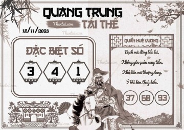 QUANG TRUNG TÁI THẾ 18/11/2023