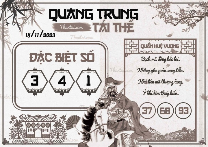QUANG TRUNG TÁI THẾ 03/11/2023
