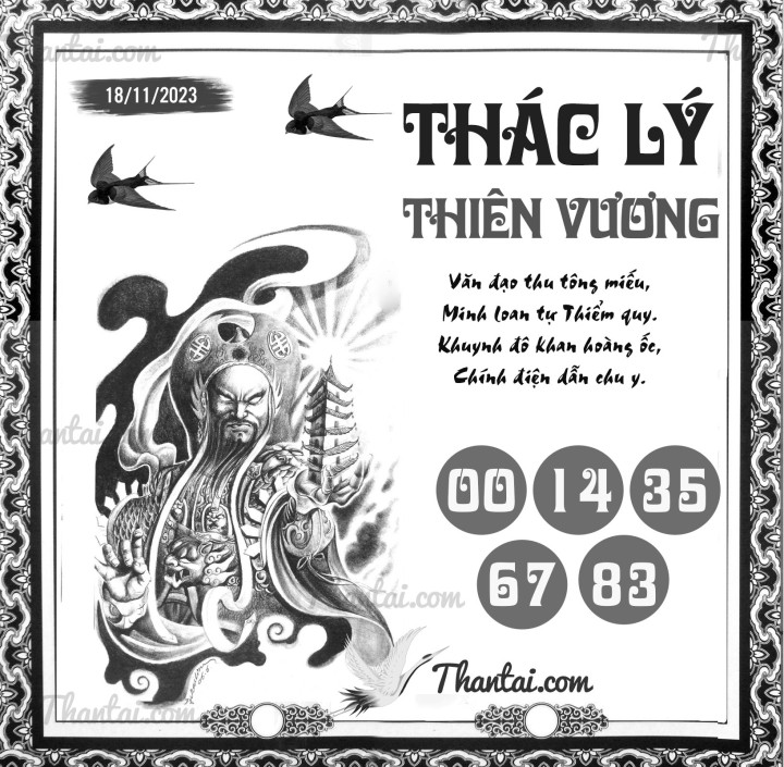 THÁC LÝ THIÊN VƯƠNG 03/11/2023