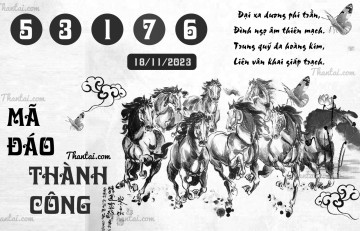 MÃ ĐÁO THÀNH CÔNG 18/11/2023