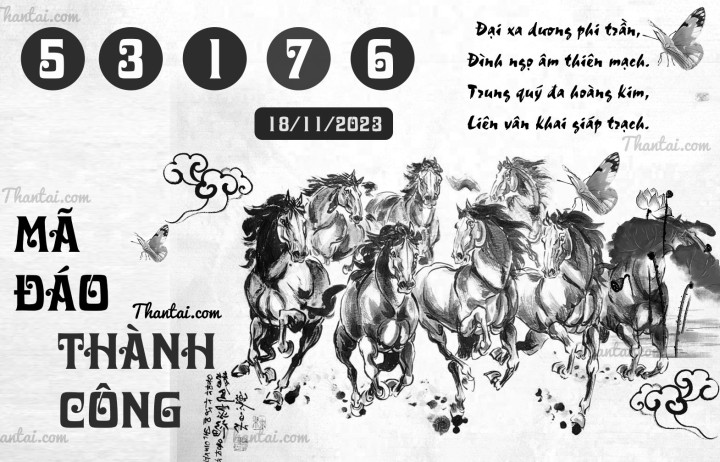 MÃ ĐÁO THÀNH CÔNG 03/11/2023