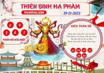 Thiên Binh Hạ Phàm 19/11/2023