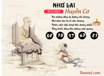 NHƯ LAI HUYỀN CƠ 19/11/2023