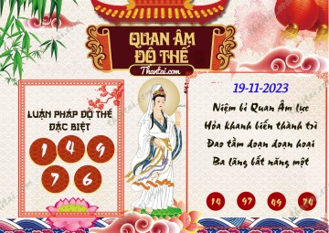 Quan Âm Độ Thế 19/11/2023