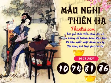 Mẫu Nghi Thiên Hạ 19/11/2023