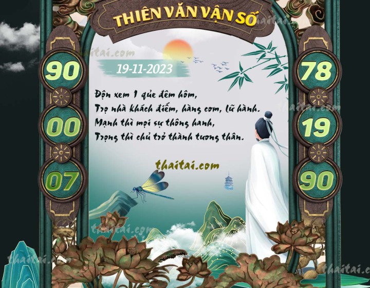 THIÊN VĂN VẬN SỐ 04/11/2023