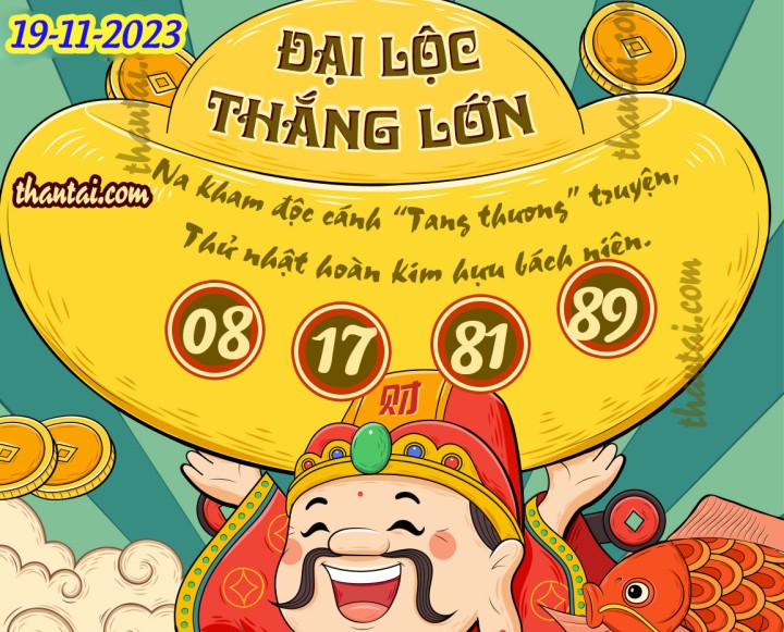 ĐẠI LỘC THẮNG LỚN 04/11/2023