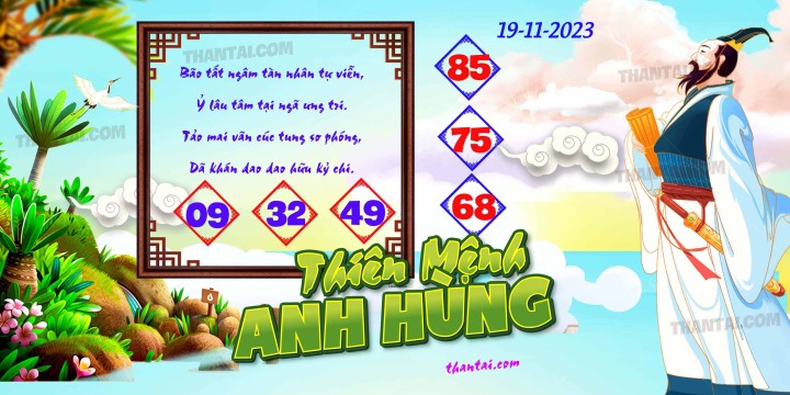 THIÊN MỆNH ANH HÙNG 04/11/2023