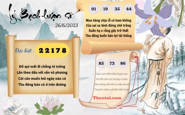 Lý Bạch Luận Số 26/06/2023