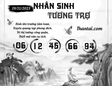 NHÂN SINH TƯƠNG TRỢ 19/11/2023