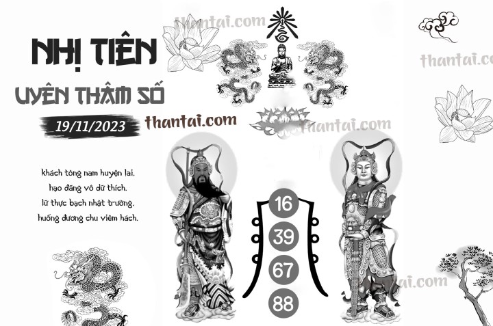 NHỊ TIÊN UYÊN THÂM SỐ 04/11/2023
