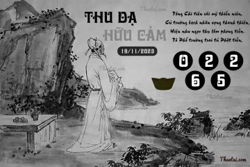 THU DẠ HỮU CẢM 19/11/2023