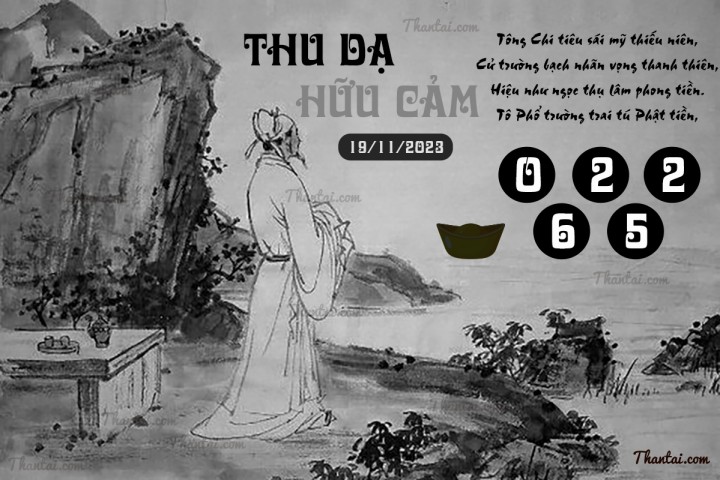 THU DẠ HỮU CẢM 04/11/2023