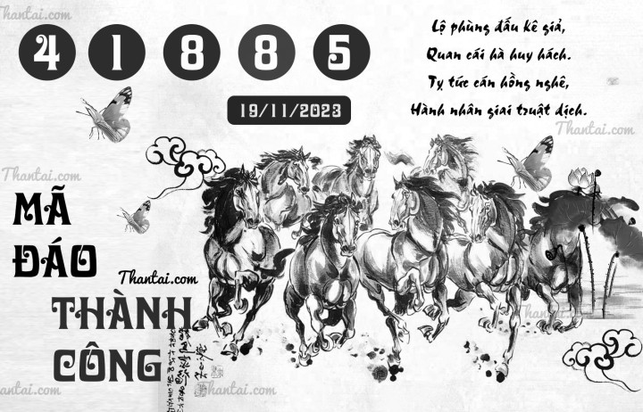 MÃ ĐÁO THÀNH CÔNG 04/11/2023