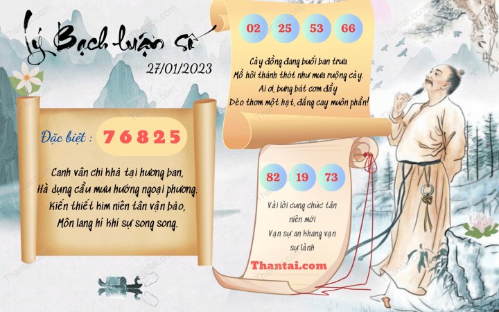 Lý Bạch Luận Số 12/01/2023