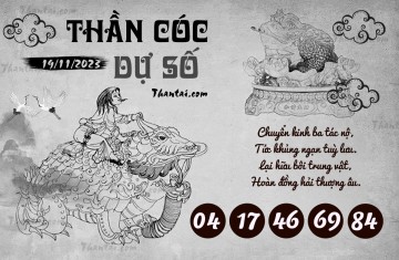 THẦN CÓC DỰ SỐ 19/11/2023