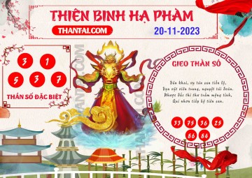 Thiên Binh Hạ Phàm 20/11/2023