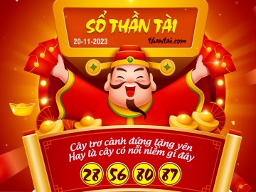 SỔ THẦN TÀI 20/11/2023