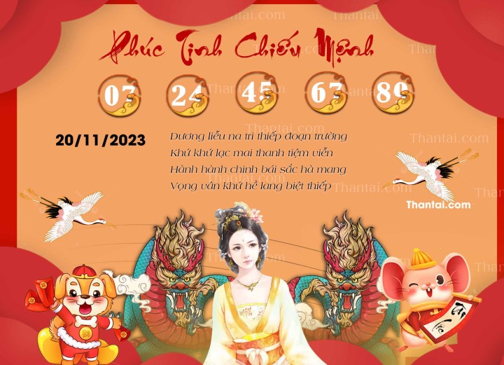 Phúc Tinh Chiếu Mệnh 05/11/2023
