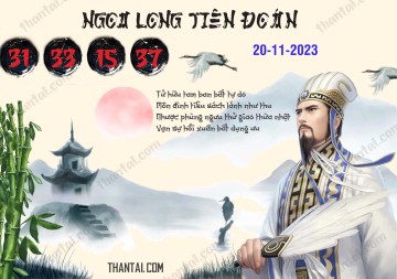 Ngọa Long Tiên Đoán 20/11/2023