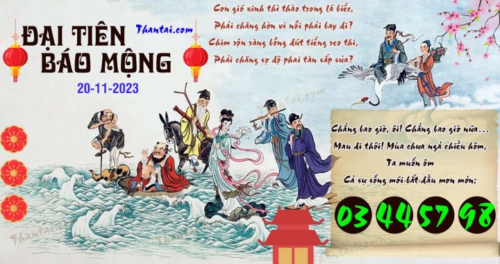 Đại Tiên Báo Mộng 05/11/2023