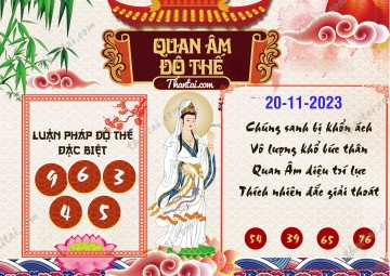 Quan Âm Độ Thế 20/11/2023