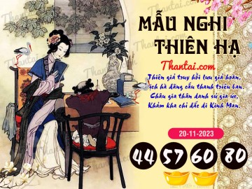 Mẫu Nghi Thiên Hạ 20/11/2023