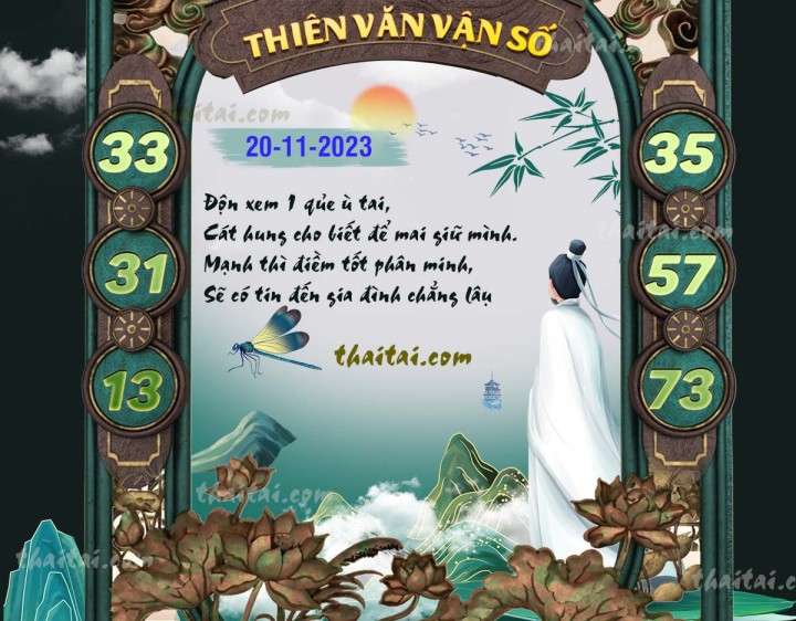 THIÊN VĂN VẬN SỐ 05/11/2023