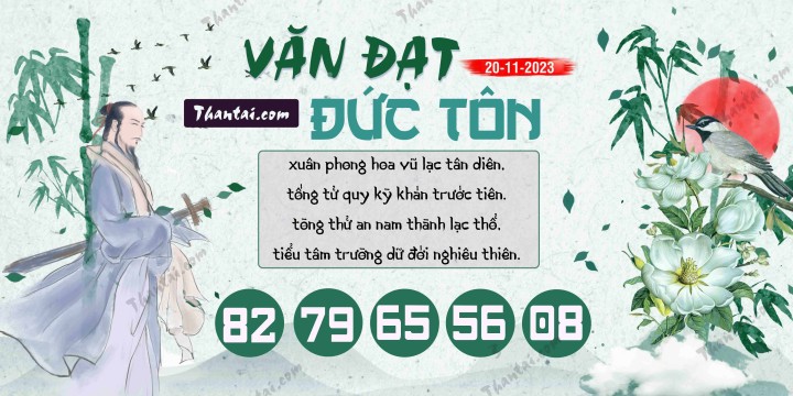 Văn Đạt Đức Tôn 05/11/2023