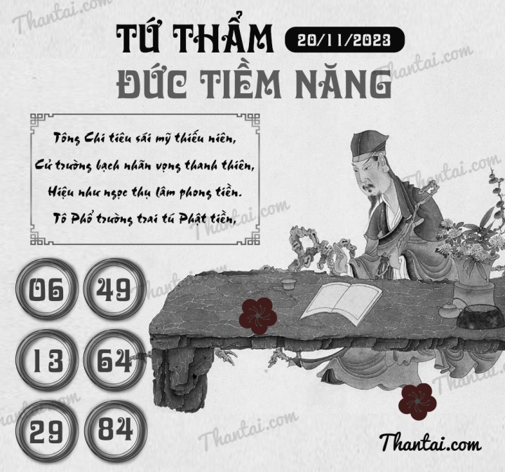 TỨ THẨM ĐỨC TIỀM NĂNG 05/11/2023