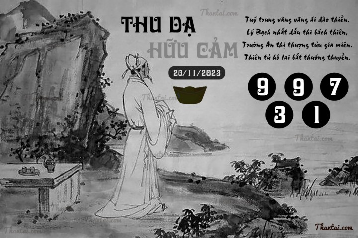 THU DẠ HỮU CẢM 05/11/2023