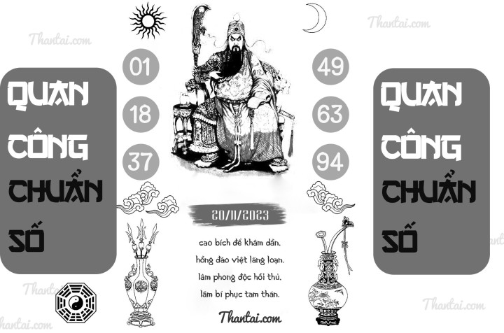 QUAN CÔNG CHUẨN SỐ 05/11/2023